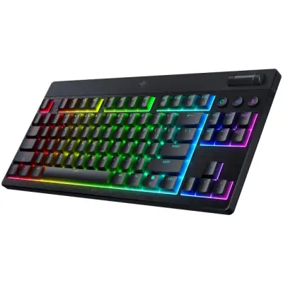 Razer BlackWidow V4 HyperSpeed Tenkeyless Low-Profile Yellow Switch US