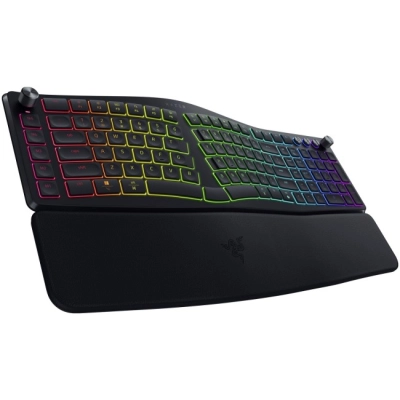 Klawiatura Razer Pro Type Ergo US bezprzewodowa 100% (full-size) podświetlana czarna