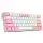 Redragon K617 Fizz RGB white/pink