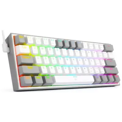 Redragon K617 Fizz RGB white/grey