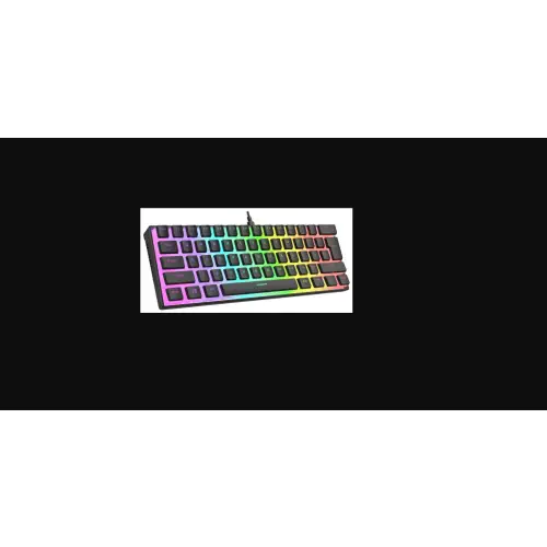 Rampage RADIANT K11 RGB RED Black