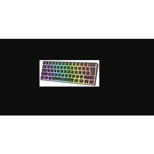 Rampage RADIANT K11 RGB RED Black