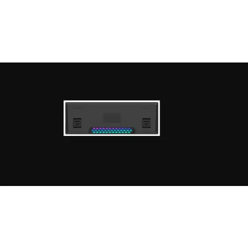 Rampage RADIANT K11 RGB RED Black