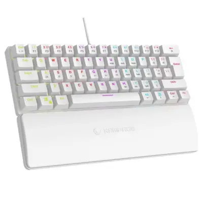 Rampage PLOWERK60 Blue Switch Biała