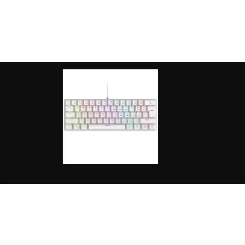 Rampage PLOWERK60 Blue Switch Biała