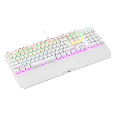 Rampage klawiatura mechaniczna KB-R86 UMBRA Blue Switch Biała