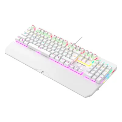 Rampage klawiatura mechaniczna KB-R86 UMBRA Blue Switch Biała