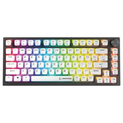 Klawiatura gamingowa Rampage Zenith Pro 8000Hz przewodowa magnetyczno-mechaniczna podświetlana czarna