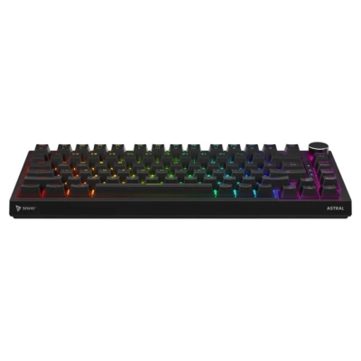 Klawiatura magnetyczna Savio ASTRAL Black Outemu White Jade RGB