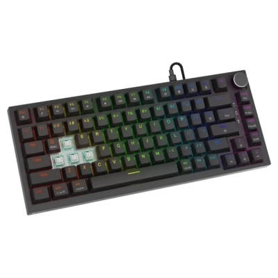 Klawiatura magnetyczna Savio ASTRAL Black Outemu White Jade RGB