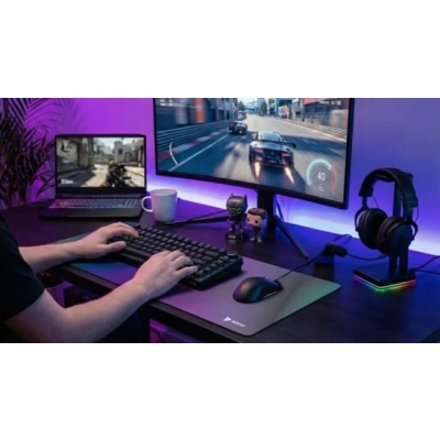 Klawiatura magnetyczna Savio ASTRAL Black Outemu White Jade RGB