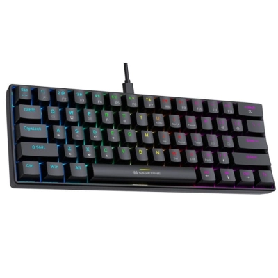 Klawiatura gamingowa Tracer GameZone Claws 61 przewodowa mechaniczna podświetlana czarna