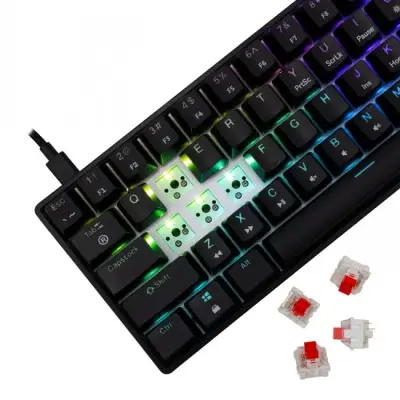 White Shark Shinobi-2 black red switch
