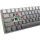 Klawiatura gamingowa White Shark Nunchaku szara Gradient Red Switch RGB Hot-Swap