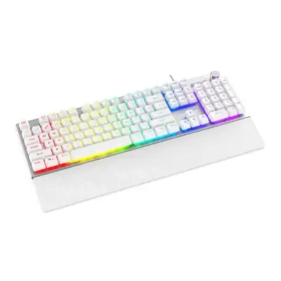 KRUX Frost Silver-White RGB Gaming Keyboard
