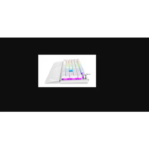 KRUX Frost Silver-White RGB Gaming Keyboard