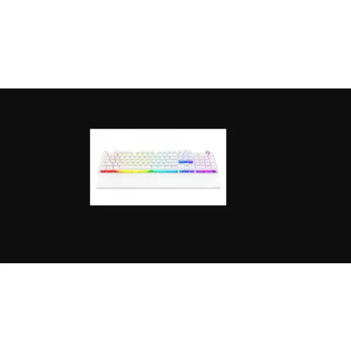 KRUX Frost Silver-White RGB Gaming Keyboard