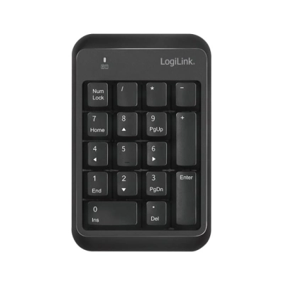 Klawiatura LogiLink ID0201 BT 5.1 numeryczna czarna