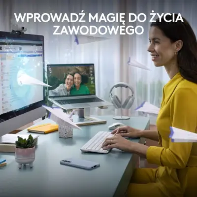 Logitech K950 Biały