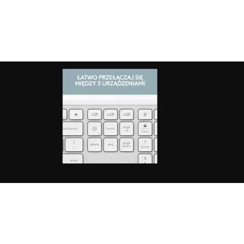 Logitech K950 Biały