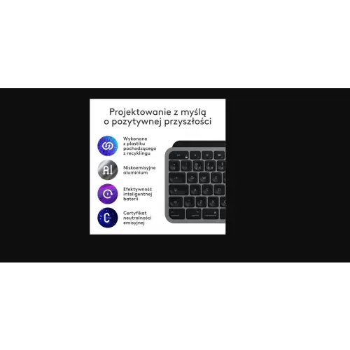 Logitech MX Keys S for Mac Grafitowy