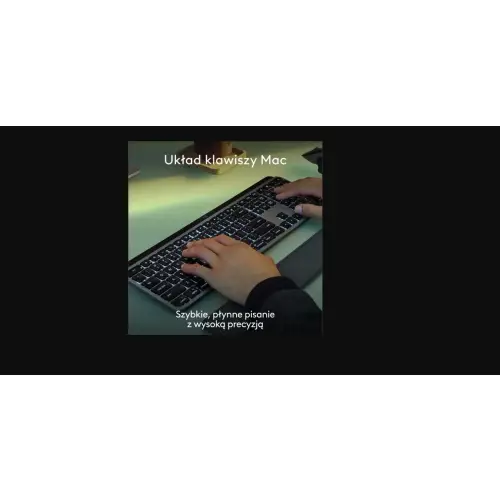Logitech MX Keys S for Mac Jasnoszary
