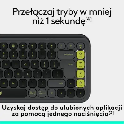 Logitech POP ICON Keys Grafitowy