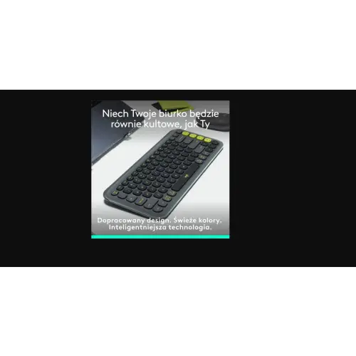 Logitech POP ICON Keys Grafitowy