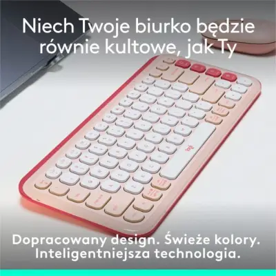 Logitech POP ICON Keys Różowy