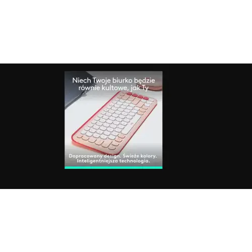 Logitech POP ICON Keys Różowy