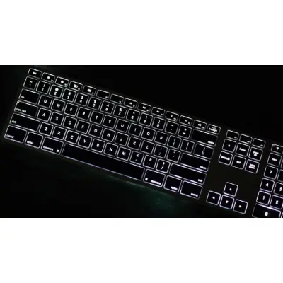 Matias podświetlana Mac Silver