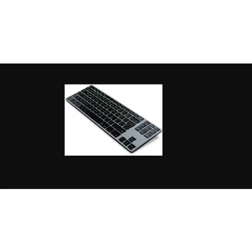 Matias Mac Tenkeyless RGB Space Gray