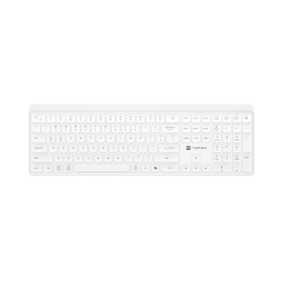 Klawiatura Natec Tang bezprzewodowa 100% (full-size) biała