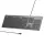 Klawiatura Unitek SlimTap przewodowa 100% (full-size) szara