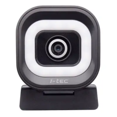 i-tec SOLOMON 700 STREAM 4K Webcam with Ring Light PDAF