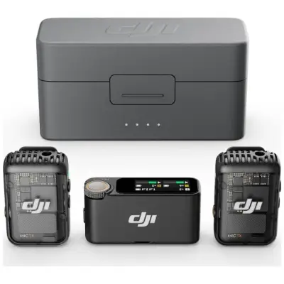 DJI Mic 2 - System mikrofonów bezprzewodowych (2 TX + 1 RX)