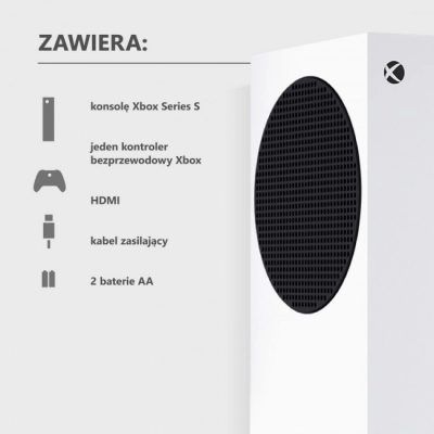 Microsoft Xbox Series S 1TB Biała