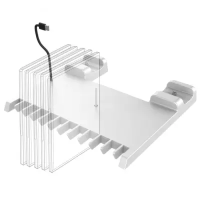 BIG BEN PS5/PS5 Slim Podstawka na konsolę z ładowarką do DualSense