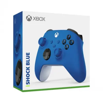 Microsoft Xbox kontroler bezprzewodowy - Shock Blue