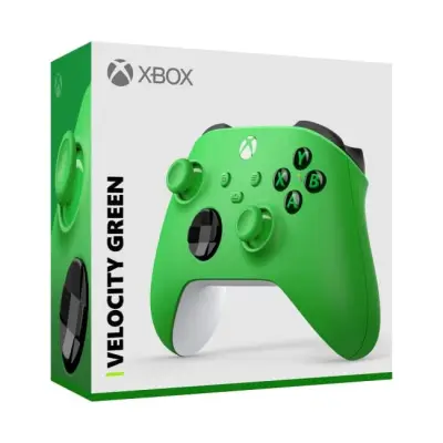 Microsoft Xbox kontroler bezprzewodowy - Velocity Green EP2-29916