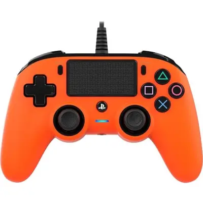 NACON PS4 Pad przewodowy Compact - pomarańczowy
