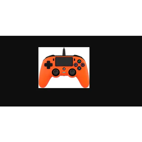 NACON PS4 Pad przewodowy Compact - pomarańczowy