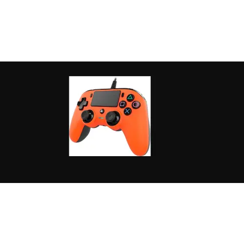 NACON PS4 Pad przewodowy Compact - pomarańczowy