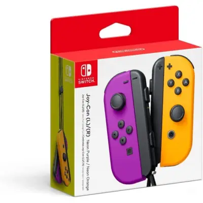 Nintendo Joy-Con Pair Neon Purple/Neon Orange