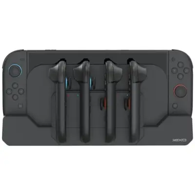 Yaxo Power Shock Joy-Con do NS2 Techno czarny