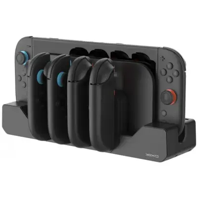 Yaxo Power Shock Joy-Con do NS2 Techno czarny