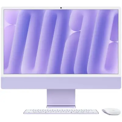 Apple iMac - M4 (8/8) 24" 24GB 512GB Fioletowy