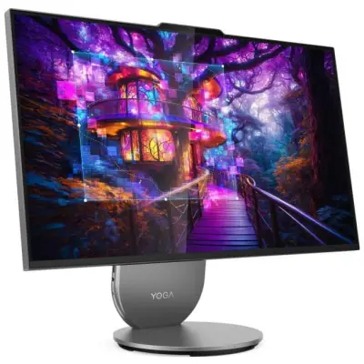 Lenovo Yoga AIO 27 - Ultra 7 255H 27''-QHD-99% sRGB-120Hz 16GB 1TB Win11Pro Luna Grey