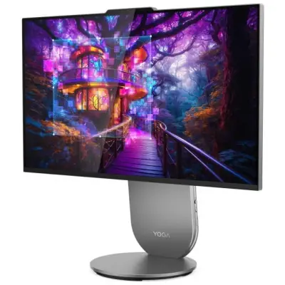 Lenovo Yoga AIO 27 - Ultra 7 255H 27''-QHD-99% sRGB-120Hz 16GB 1TB Win11Pro Luna Grey