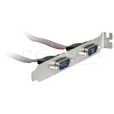 Delock śledź (bracket) 2x COM